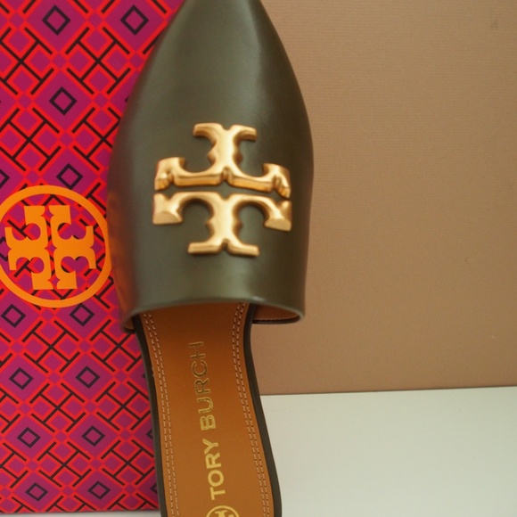 Tory Burch Eleanor Mule Olive Size 9 - Picture 7 of 7